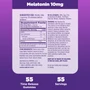 Natrol Sleep Advanced Time Release Melatonin 10 mg Gummies Strawberry - 55 ct