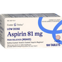 Foster & Thrive Low Dose Aspirin 81 mg Tablets - 180 count
