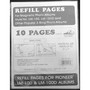 Magnetic Photo Album Refill, 3 Ring, Clear - 1 Pkg – for Advanced Skin Protection