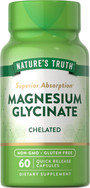 Nature's Truth Buffered Magnesium Glycinate 665mg Quick Release Capsules - 60 ct