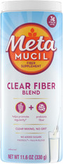 Metamucil Clear Fiber Blend Powder Unflavored - 11.6 oz