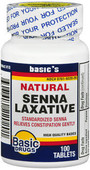 Basic Drugs Senna-S Laxative With Stool Softener, 100 Tablets