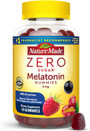 Nature Made Melatonin 5 mg Gummies Zero Sugar Mixed Berry - 70 ct
