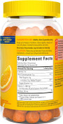 Nature Made C 250 mg Gummies Zero Sugar Orange Citrus - 100 ct