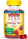 Nature Made Energy B12 1000 mcg Gummies Zero Sugar Raspberry - 110 ct