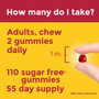 Nature Made Energy B12 1000 mcg Gummies Zero Sugar Raspberry - 110 ct