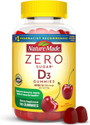 Nature Made D3 2000 IU (50 mcg) Gummies Zero Sugar Cherry - 110 ct