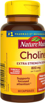Nature Made Choline 800 mg Capsules Extra Strength - 60 ct