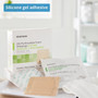 McKesson Silicone Foam Dressing with border 4\" x 4\" - 10 count