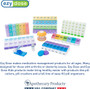 Ezy Dose Weekly/Push Button Pill Planner 2XL