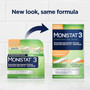 MONISTAT 3 Vaginal Antifungal Suppositories Combination Pack - 3 ct