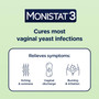 MONISTAT 3 Vaginal Antifungal Cream Combination Pack - 3 ct