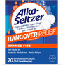 Alka-Seltzer Hangover Relief Effervescent - 20 Tablets Orange Fizz