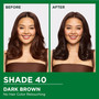 Garnier Nutrisse Ultra Creme Nourishing Permanent Hair Color 40 Dark Brown