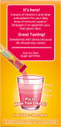 Emergen-C Daily Immune Support 1,000 mg Vitamin C Fizzy Drink Mix Packets Zero Sugar Raspberry Lemonade - 18 pk