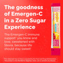 Emergen-C Daily Immune Support 1,000 mg Vitamin C Fizzy Drink Mix Packets Zero Sugar Raspberry Lemonade - 18 pk