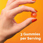 Emergen-C Daily Immune Support High Potency Vitamin C Gummies Zero Sugar Orange, Strawberry & Raspberry - 36 gummies