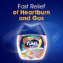 Tums with Gas Relief Antacid/Antigas Chewy Bites Lemon & Strawberry - 28 ct