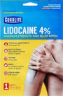 Lidocaine 4% Pain Relief Patch, 3.9\" x 5.5\" - 1 ct