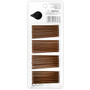 Bobby Pins, Bronze, 60 Ct - 1 Package