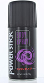 Power Srick Body Spray Coolblast - 2.8 oz, Pack of 3