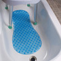 Carex Tub Mat Nonslip Blue