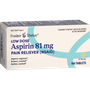 Foster & Thrive Low Dose Aspirin 81 mg Tablets - 180 count