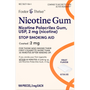 Foster & Thrive Nicotine Polacrilex 2 mg (Nicotine) Gum Fruit - 100 count