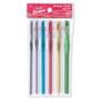 5 1/2\" Silvalume Crochet Hook Set - Assorted colors