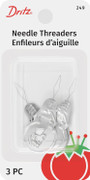 Needle Threader, 3 Count - 1 Package