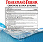 Fisherman's Friend Menthol Cough Suppressant/Oral Anesthetic Original Extra Strong 40 Lozenges