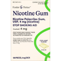 Foster and Thrive Nicotine Polacrilex Gum 4 mg Cool Mint - 100 ct