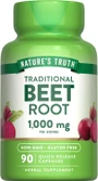 Nature's Truth Beet Root 1,000 mg Quick Release - 90 Capsules