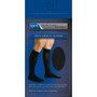 QCS Men's Medical Legwear Socks Firm, Black Large - 1 pr