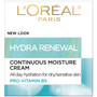 L'Oreal Hydra-Renewal Continuous Moisture Cream Dry/Sensitive Skin (new formula)- 1.7 oz