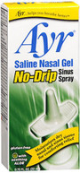 Ayr Saline Nasal Gel No-Drip Sinus Spray - 0.75 fl oz