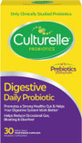 Culturelle Digestive Health Daily Probiotic Vegetarian Capsules - 30 Ct