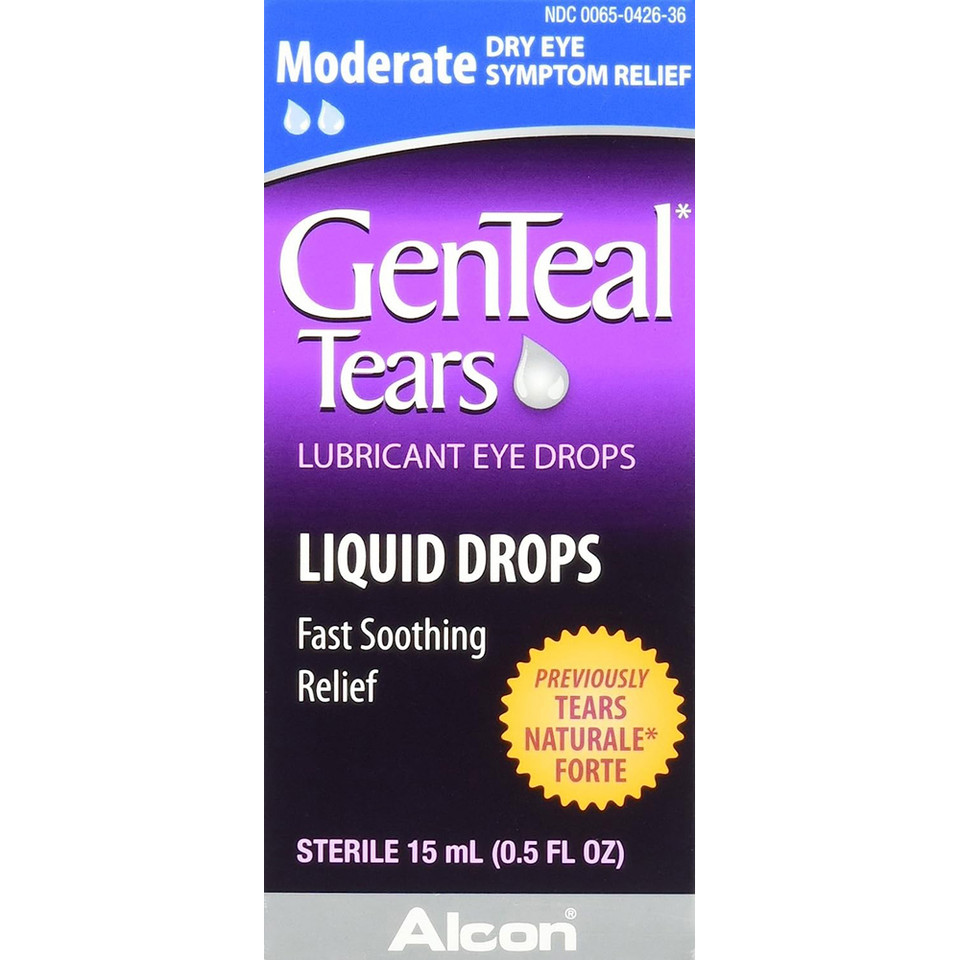 GenTeal Tears Lubricant Eye Gel Severe Dry Eye Relief .34 oz The