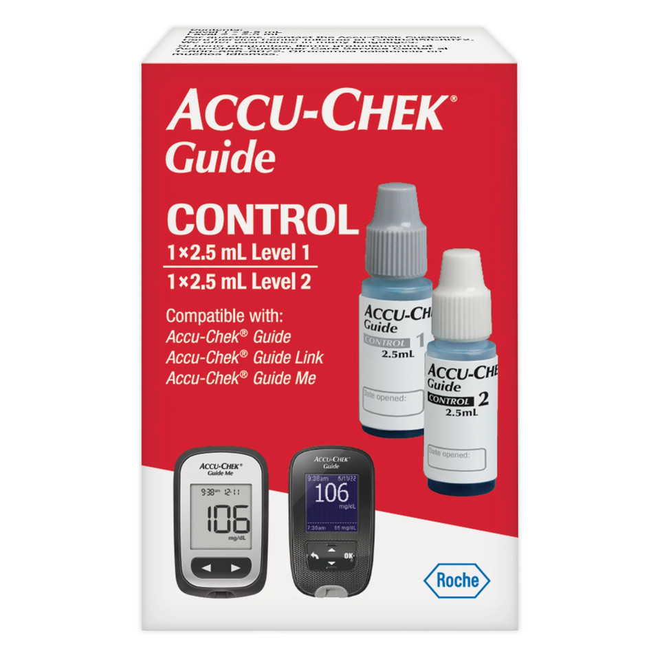 Control Solution 2 Statstrip Accu-Chek Guide Control Solutions Level 1 and Level 2 | Thrifty White ...