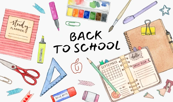 Back-to-school office supplies and classroom essentials for students, teachers, and everyday organization.