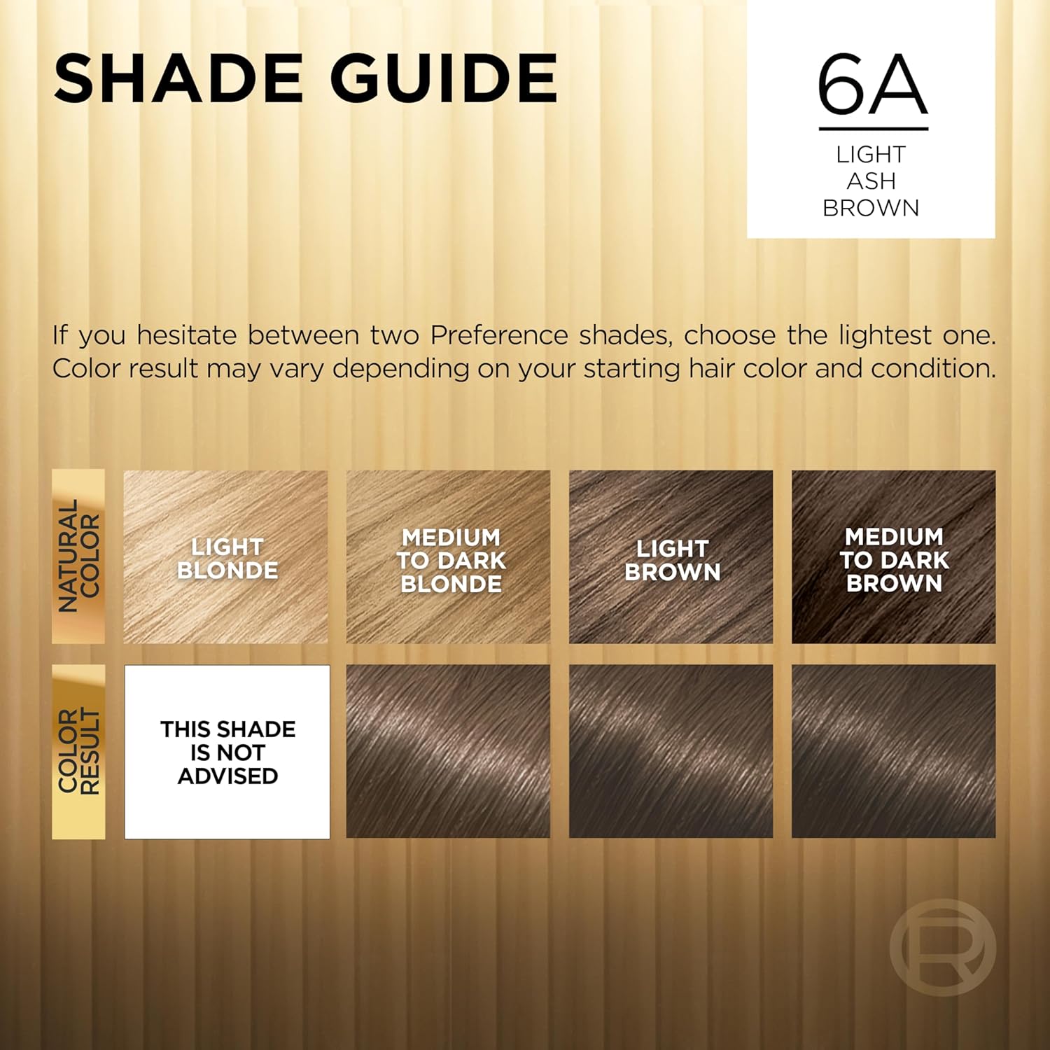 L'Oreal Superior Preference - 6A Light Ash Brown (Cooler