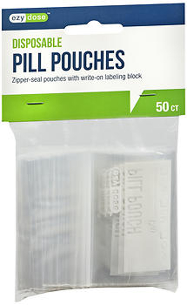 EZY Dose Pill Pouches, Disposable - 100 count