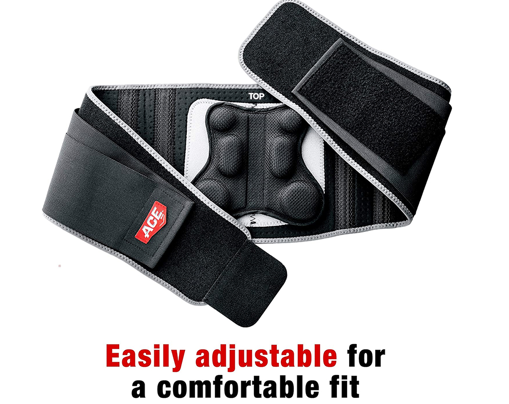 Ace Deluxe Back Stabilizer With Lumbar Support | Thrifty White