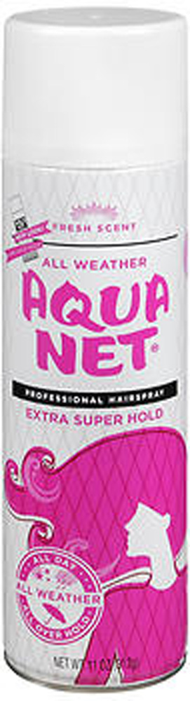 Aqua Net Extra Super Hold Professional Hair Spray Unscented 11 oz (3 Pack)