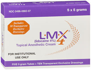 LMX 4 Topical Anesthetic Cream with Occlusive Dressings | Thrifty