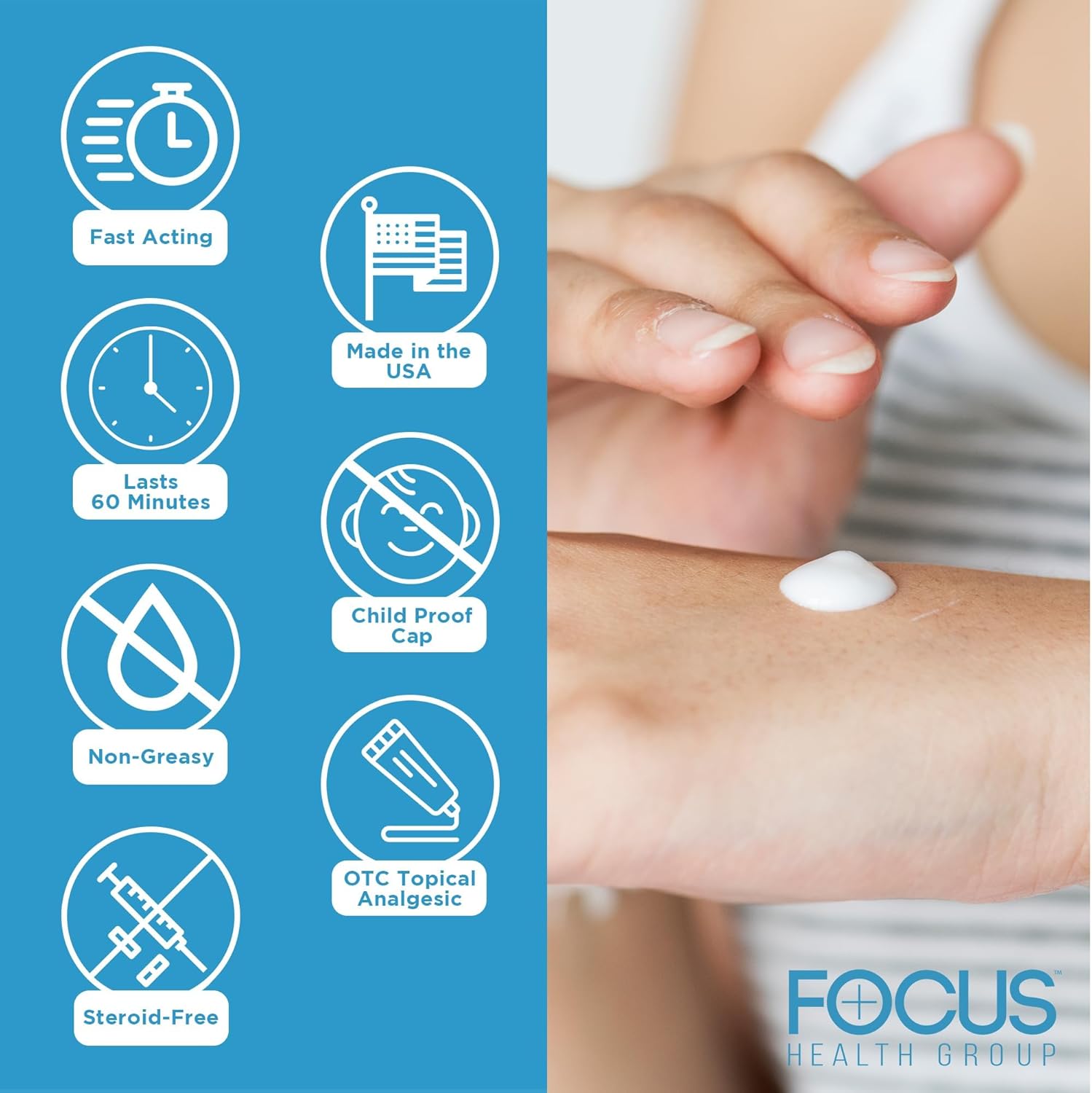 Focus Health – Ane Cream 4%, 15 Grams | Thrifty White Health