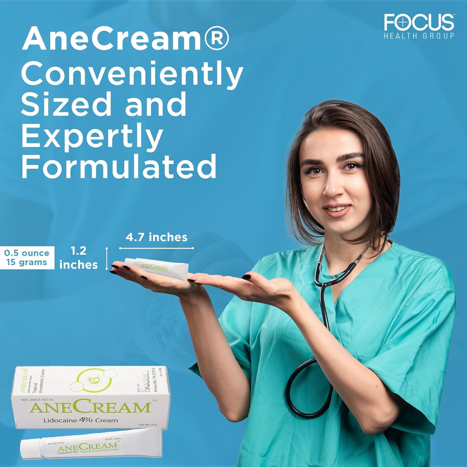 Focus Health – Ane Cream 4%, 15 Grams | Thrifty White Health