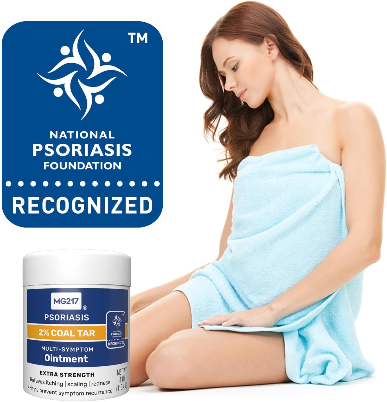 MG217 Psoriasis Multi-Symptom Ointment Extra Strength - 4 oz