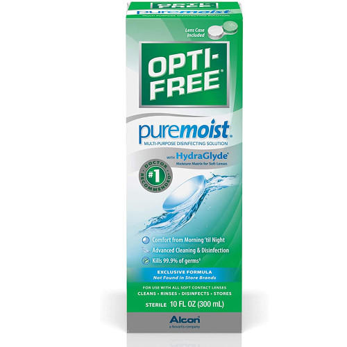OptiFree PureMoist MultiPurpose Disinfecting Solution