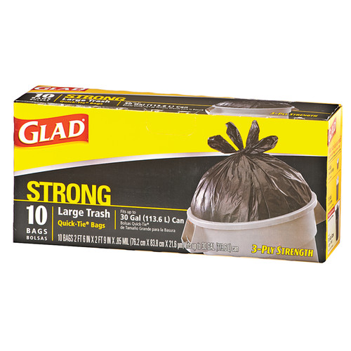 Glad Trash Drawstring Trash Bags - 30 Gal, 15ct - The Online